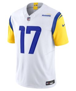 Men's Los Angeles Rams Puka Nacua Nike White Vapor F.U.S.E. Limited Jersey
