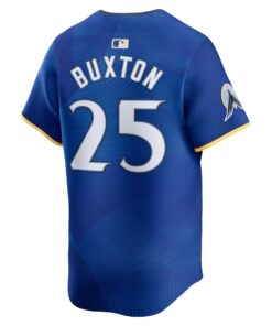 Men's Minnesota Twins Byron Buxton Nike Royal 2024 City Connect Limited Jersey