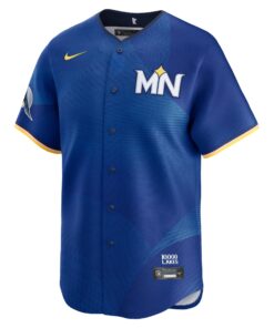Men's Minnesota Twins Carlos Correa Nike Royal 2024 City Connect Limited Jersey