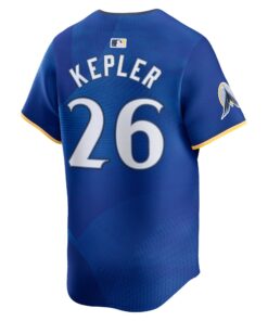 Men's Minnesota Twins Max Kepler Nike Royal 2024 City Connect Limited Jersey
