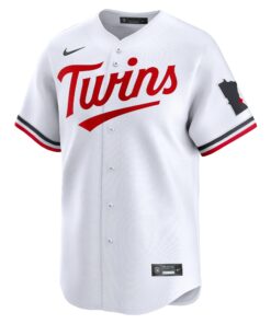 Men's Minnesota Twins Nike White 2024 Jackie Robinson Day Home Limited Jersey