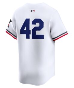 Men's Minnesota Twins Nike White 2024 Jackie Robinson Day Home Limited Jersey