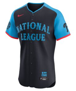 Men's National League Bryce Harper Nike Navy 2024 MLB All-Star Game Elite Player Jersey