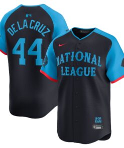 Men's National League Elly De La Cruz Nike Navy 2024 MLB All-Star Game Limited Player Jersey