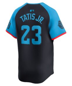 Men's National League Fernando Tatis Jr. Nike Navy 2024 MLB All-Star Game Limited Player Jersey