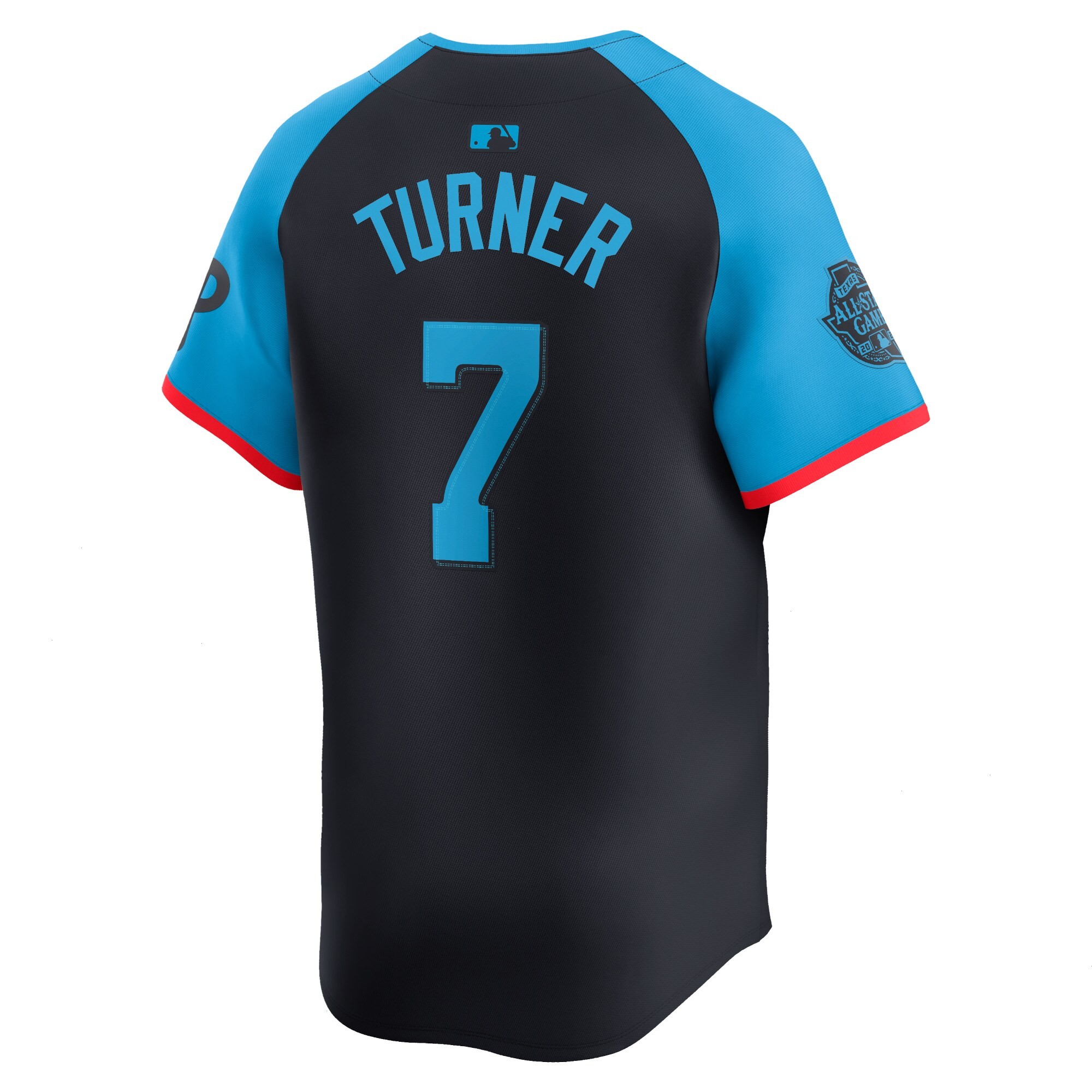 Men's National League Trea Turner Nike Navy 2024 MLB All-Star Game Limited Player Jersey