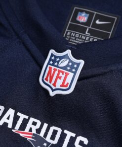Men's New England Patriots Drake Maye Nike Navy Player Game Jersey