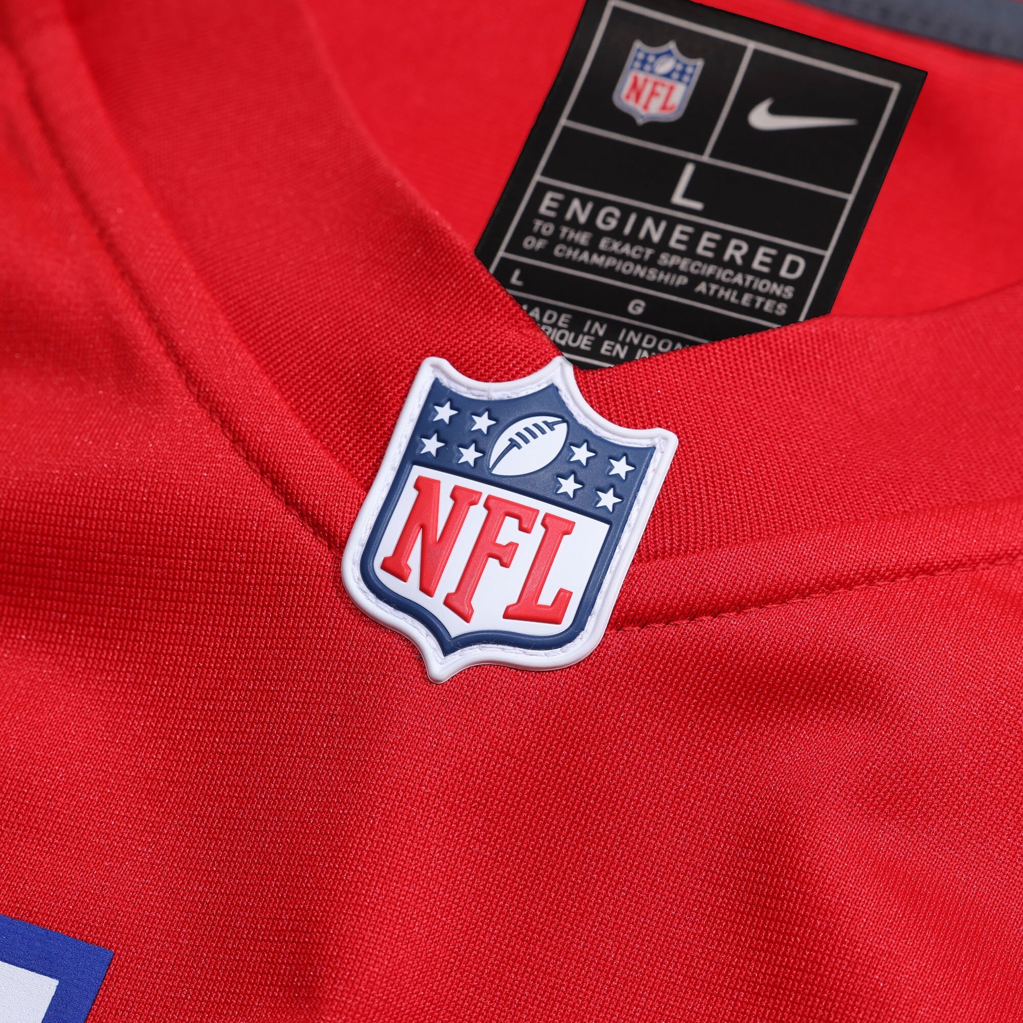 Men's New England Patriots Drake Maye Nike Red Player Game Jersey
