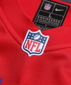 Men's New England Patriots Drake Maye Nike Red Player Game Jersey