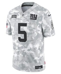Men's New York Giants Kayvon Thibodeaux Nike Arctic Camo 2024 Salute to Service Limited Jersey