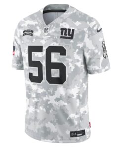 Men's New York Giants Lawrence Taylor Nike Arctic Camo 2024 Salute to Service Retired Player Limited Jersey