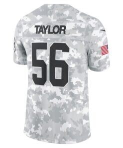 Men's New York Giants Lawrence Taylor Nike Arctic Camo 2024 Salute to Service Retired Player Limited Jersey