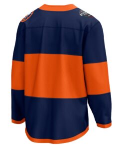 Men's New York Islanders Fanatics Navy 2024 NHL Stadium Series Breakaway Jersey