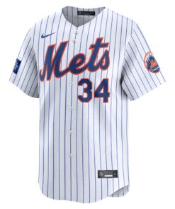 Men's New York Mets Kodai Senga Nike White 2024 MLB World Tour London Series Home Limited Player Jersey