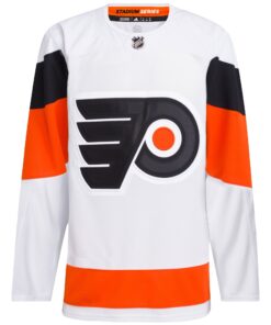 Men's Philadelphia Flyers adidas White 2024 NHL Stadium Series Primegreen Authentic Jersey
