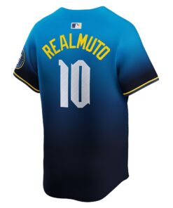 Men's Philadelphia Phillies J.T. Realmuto Nike Blue 2024 City Connect Limited Player Jersey