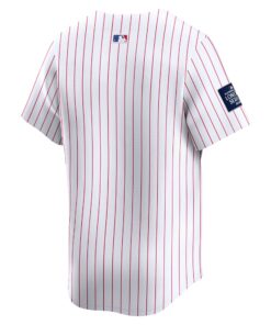 Men's Philadelphia Phillies Nike White 2024 MLB World Tour London Series Home Limited Jersey