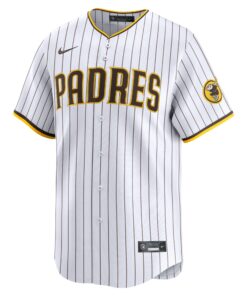 Men's San Diego Padres Nike White 2024 Jackie Robinson Day Home Limited Jersey