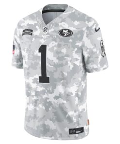 Men's San Francisco 49ers Deebo Samuel Sr Nike Arctic Camo 2024 Salute to Service Limited Jersey