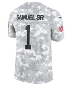Men's San Francisco 49ers Deebo Samuel Sr Nike Arctic Camo 2024 Salute to Service Limited Jersey
