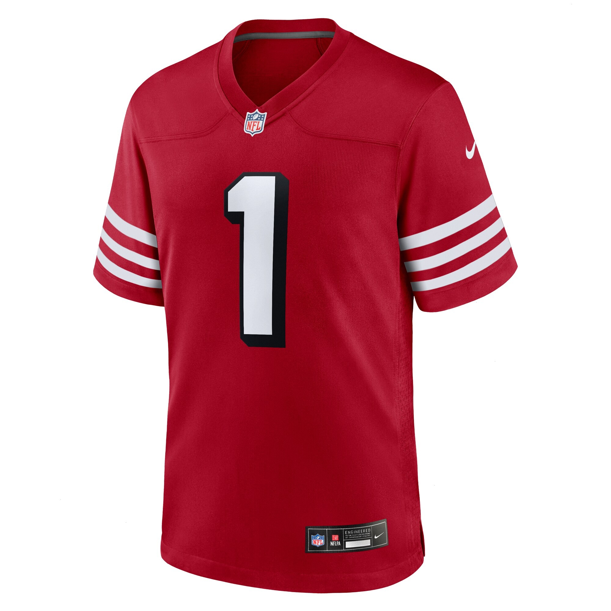 Men's San Francisco 49ers Deebo Samuel Sr Nike Scarlet Alternate Game Jersey