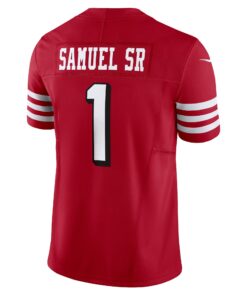 Men's San Francisco 49ers Deebo Samuel Sr Nike Scarlet Alternate Vapor F.U.S.E. Limited Jersey