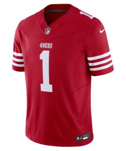 Men's San Francisco 49ers Deebo Samuel Sr Nike Scarlet Vapor F.U.S.E. Limited Jersey