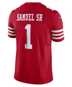 Men's San Francisco 49ers Deebo Samuel Sr Nike Scarlet Vapor F.U.S.E. Limited Jersey