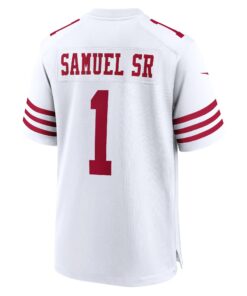 Men's San Francisco 49ers Deebo Samuel Sr Nike White Men's Nike Game Jersey