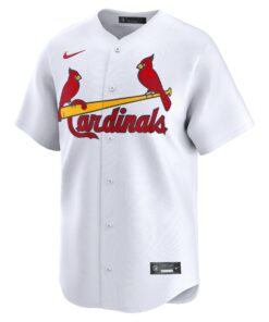 Men's St. Louis Cardinals Nike White 2024 Jackie Robinson Day Home Limited Jersey