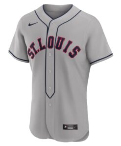 Men's St. Louis Cardinals Nolan Arenado Nike Gray 2024 Rickwood Classic Authentic Player Jersey