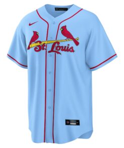 Men's St. Louis Cardinals Nolan Arenado Nike Light Blue 2024 Alternate Replica Jersey