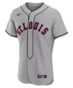 Men's St. Louis Cardinals Willson Contreras Nike Gray 2024 Rickwood Classic Authentic Player Jersey