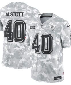 Men's Tampa Bay Buccaneers Mike Alstott Nike Arctic Camo 2024 Salute to Service Retired Player Limited Jersey