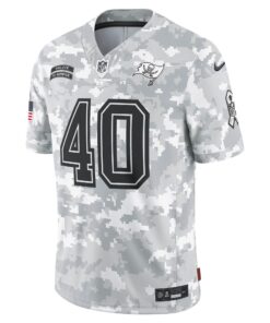 Men's Tampa Bay Buccaneers Mike Alstott Nike Arctic Camo 2024 Salute to Service Retired Player Limited Jersey