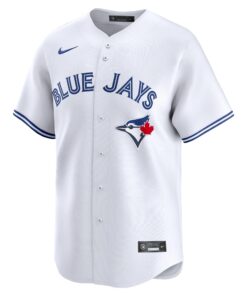 Men's Toronto Blue Jays Nike White 2024 Jackie Robinson Day Home Limited Jersey