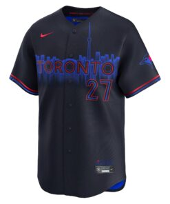 Men's Toronto Blue Jays Vladimir Guerrero Jr. Nike Black 2024 City Connect Limited Player Jersey
