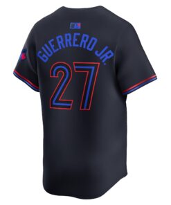 Men's Toronto Blue Jays Vladimir Guerrero Jr. Nike Black 2024 City Connect Limited Player Jersey