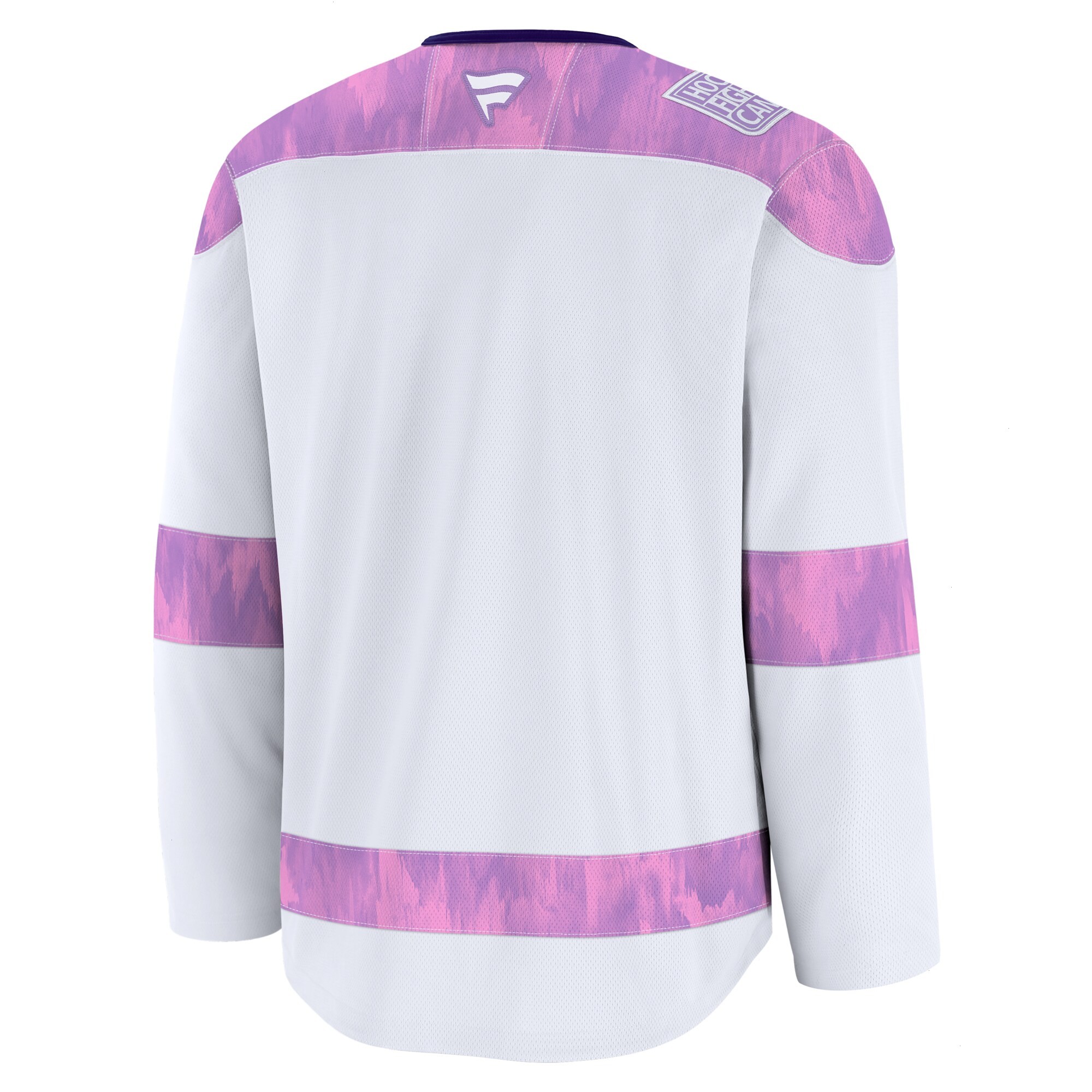 Men's Toronto Maple Leafs Fanatics White 2024 Hockey Fights Cancer Practice Jersey