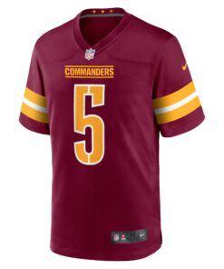 Men's Washington Commanders Jayden Daniels Nike Burgundy Player Game Jersey