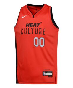 Miami Heat Nike City Edition Swingman Jersey 2024 - Custom - Youth