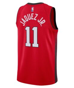 Miami Heat Nike City Edition Swingman Jersey 2024 - Red - Jaime Jaquez Jr. - Unisex