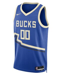 Milwaukee Bucks Nike City Edition Swingman Jersey 2024 - Custom - Unisex