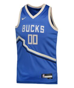 Milwaukee Bucks Nike City Edition Swingman Jersey 2024 - Custom - Youth