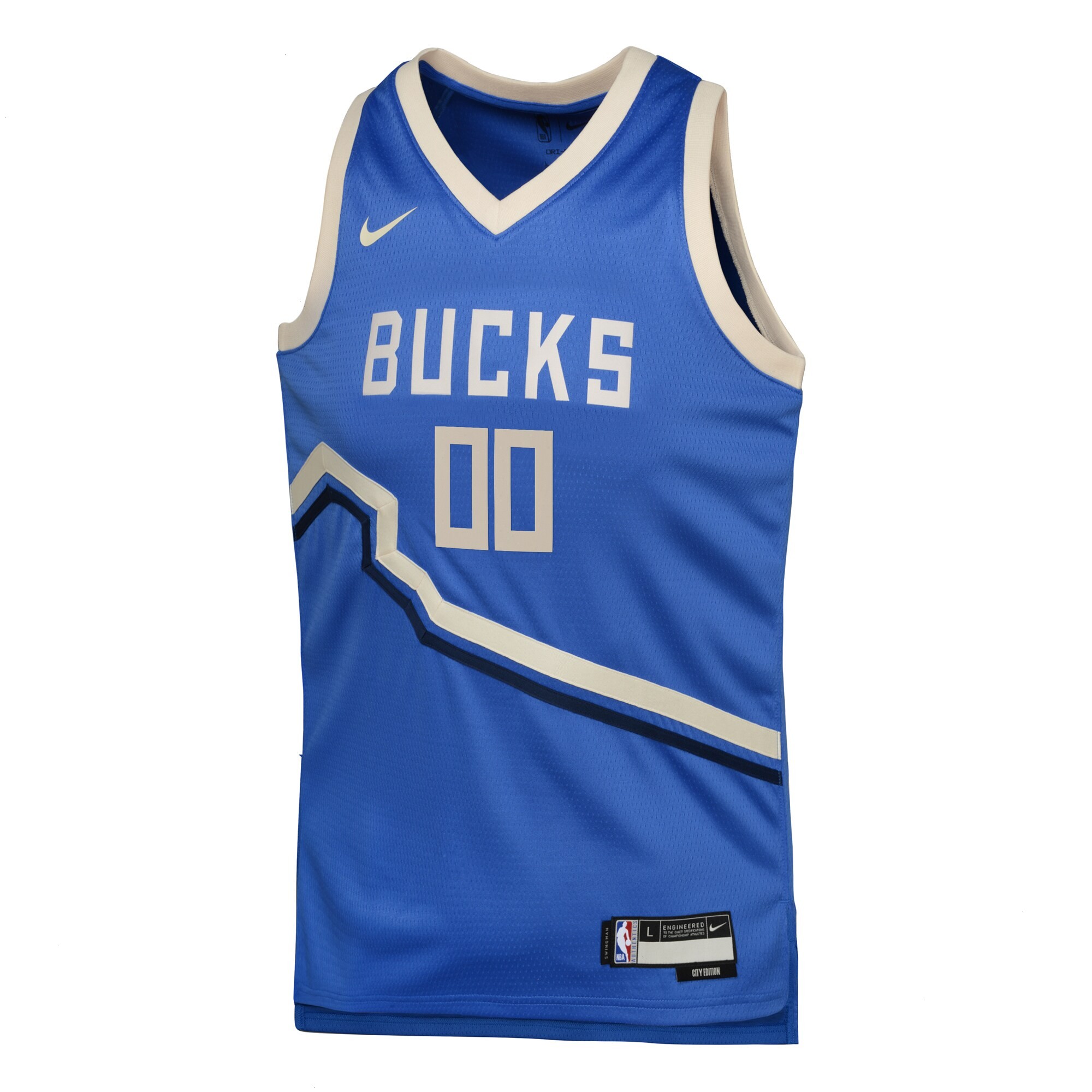 Milwaukee Bucks Nike City Edition Swingman Jersey 2024 - Custom - Youth