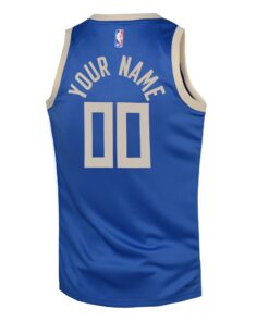 Milwaukee Bucks Nike City Edition Swingman Jersey 2024 - Custom - Youth