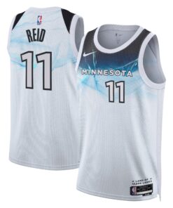 Minnesota Timberwolves Nike City Edition Swingman Jersey 2024 - White - Naz Reid - Unisex