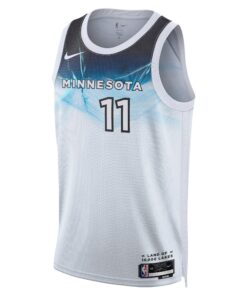 Minnesota Timberwolves Nike City Edition Swingman Jersey 2024 - White - Naz Reid - Unisex