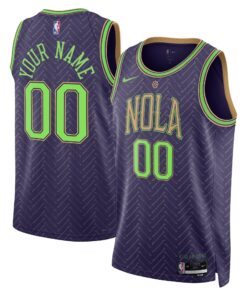 New Orleans Pelicans Nike City Edition Swingman Jersey 2024 - Custom - Unisex