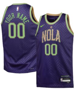 New Orleans Pelicans Nike City Edition Swingman Jersey 2024 - Custom - Youth